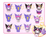 Kuromi Twinkle Surprise Keychain – Mystery Style, 1 Random Pick